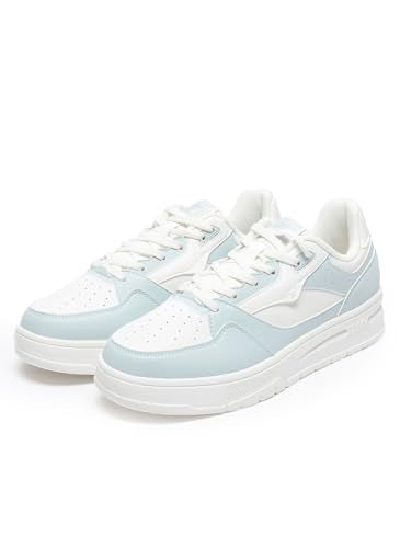 XTEP Canvas White,Green Classic Sneakers for Women Euro- 40
