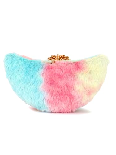 TOOBA Handicraft Hand Embroidered Box Clutch Bag Purse for Bridal, Casual, Wedding Bag for Women & Girls