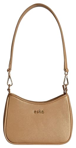 eske Jena - Vegan Leather Shoulder Bag For Women - Preimum, Stylish Handbag for Ladies (Stone Saffiano)