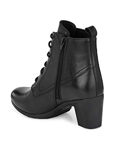Delize Women's Black Ankle Booties