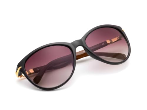 IRUS Women Oval sunglasses | 100% UV protection | Medium Size | Brown Gradient Polycarbonate lens