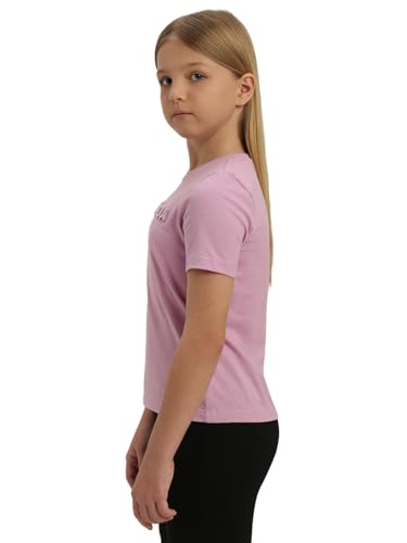 VERO MODA Girl Regular Fit Purple Tshirt