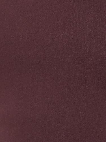 Max Alaya F x URB_N Women Bodycon Maxi Dress(Maroon_2XL)