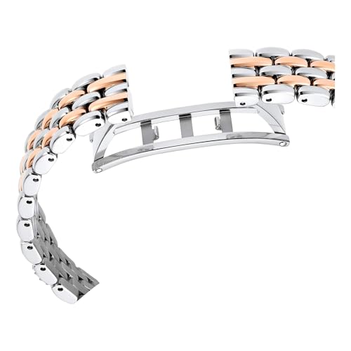 Swarovski Dextera Octagon Collection Watches, Stainless Steel and Pvd Rose Gold/Silver, One Size, Dextera Octagon Watch