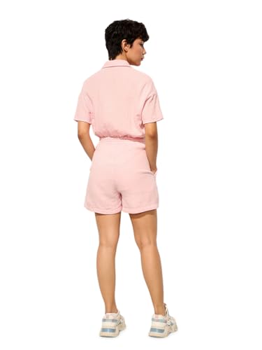 ONLY Women's Regular Fit Pink Jumpsuit
