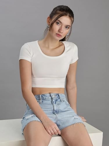 Slim Fit Solid Mid Rise Shorts