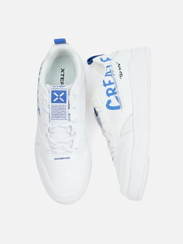 XTEP Canvas White Classic Casual Shoes for Women -Euro 35