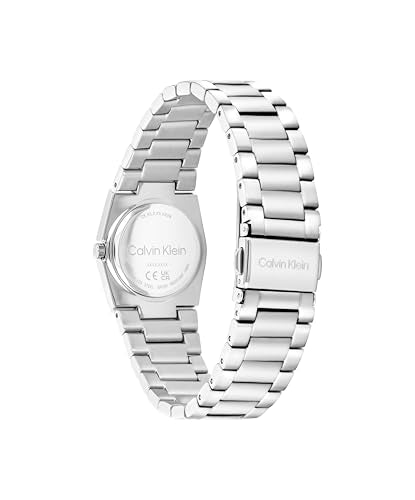 Calvin Klein Ck Unite Qtz Basic Slim Black Tonneau Dial Women's Watch- 25100121