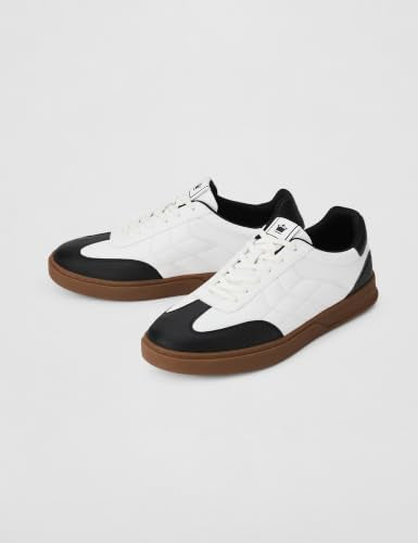 Louis Philippe_Mens_Casual_White & Black_Shoes_LYSSNSSFL10287_43