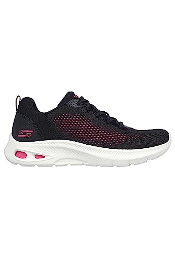 Skechers Women's BOBS Unity - HINT of Color Running Shoes (5) Black/Pink