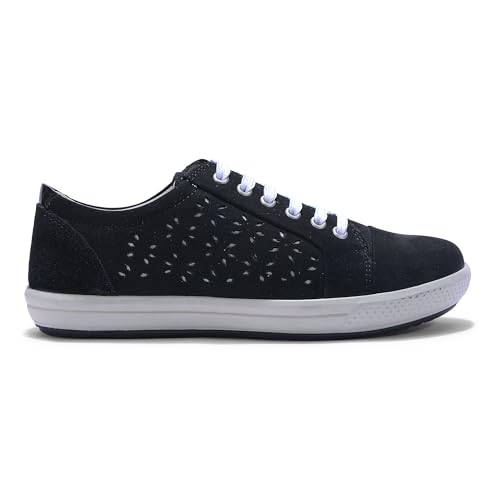 Woodland Women Black Sneakers | Casual Shoes for Men, Outdoor Shoes, Comfortable Footwear, lace up Shoes, Durable Shoes