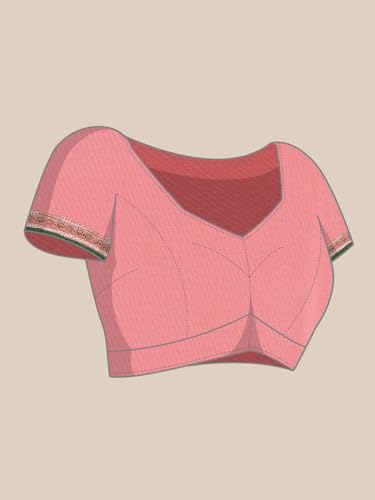 MOHEY Women's Art Silk Thread Work|Stone Work|Zari Saree (Sea Green)