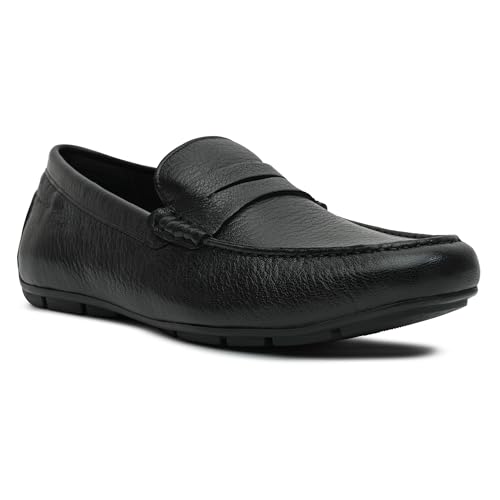 Aldo DISCOURSE-IN001 Men Black Moccasins