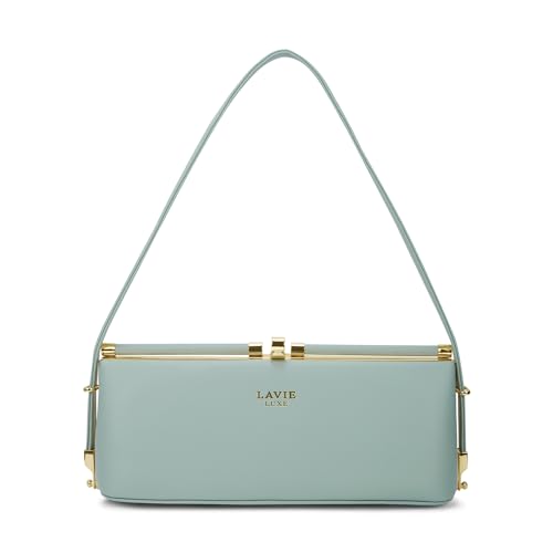Lavie Luxe Women's Parallel Small Frame Satchel Bag | Satchel Handbag for Work | Ladies Purse | Stylish Shoulder Bag | Gift for Women