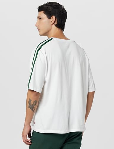 Levi's Men's Printed Relaxed Fit T-Shirt White