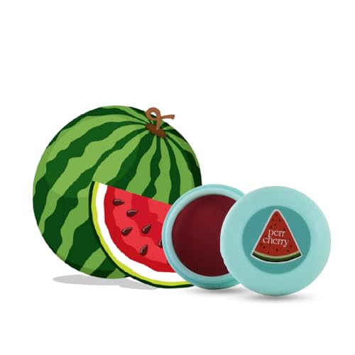 Perr Cherry Natural Lip and Cheek Tint Blush For Girls | Enriched with Vitamin E | 5g (Watermelon Candy, Pack of 1)