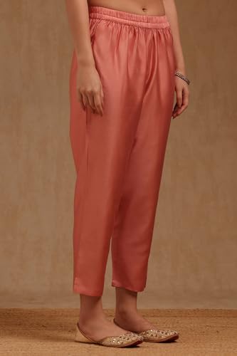 Soch Women's Organza Salwar Suit Set (EWA5CD22348_Peach