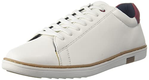 Hush Puppies Men's Shack LACE 1 E Sneakers (8211576_White_9 UK)