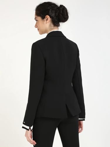Tommy Hilfiger Women's Slim Blazer (S25HWOT013-38_Black