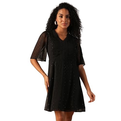 Globus Women Dress (GS568672_Black_L)