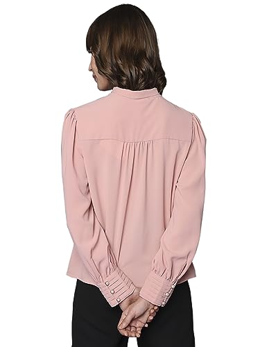 VERO MODA Regular Shirt (10297920_Dusty Pink_XL)