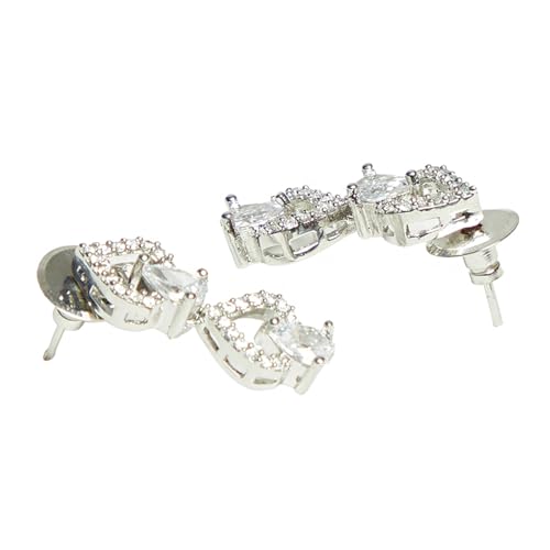 VOYLLA Silver Plated Brass Necklace Set From Sparkling Elegance