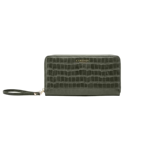 Carlton London Women Wallet,Olive,Free Size