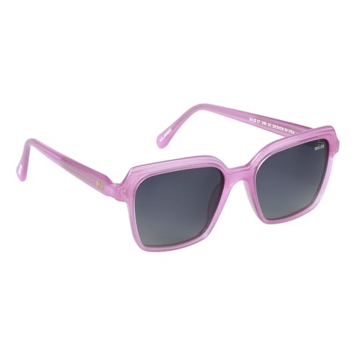 KILLER Women Sunglass - Round Shaped Polycarbonate Lens Sunglasses For Women & Girls (KL3067AFO), Color - Frame - Purple, Lens - Blue