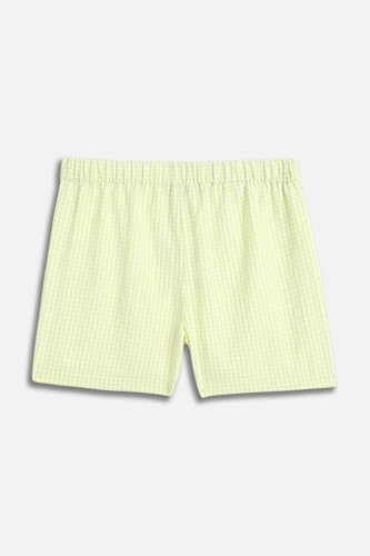 Allen Solly Girls Green Check Shorts
