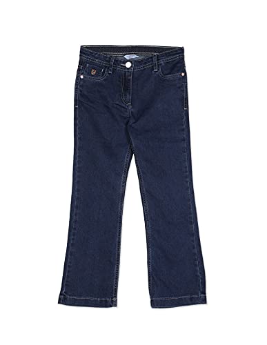 US Polo Association Girl's Regular Jeans (UGJEN0003_DK. Blue_EL)