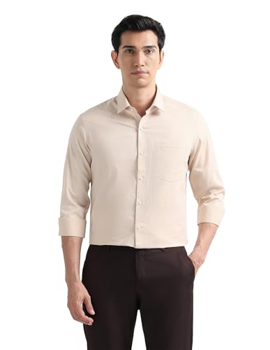 Arrow Beige Formal Shirt_ARAEOSH2977_39