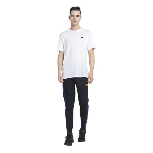 adidas Men M Fr T Casual T-Shirts, White, X-Large