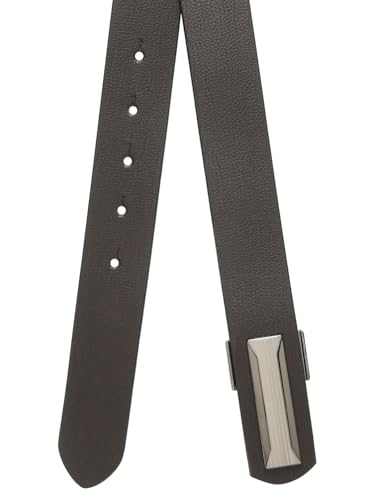 TEAKWOOD LEATHERS Brown Leather Men Casual Belt