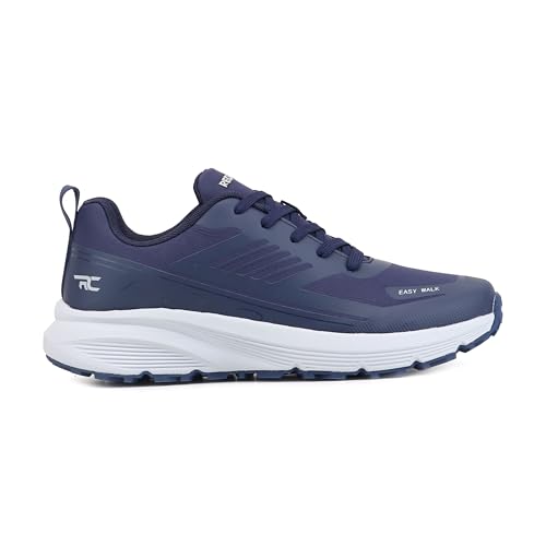 Red Chief Men’s Sports Running Shoe | Lace-Up Synthetic Mesh Low Ankle | Evening Blue (R1739)