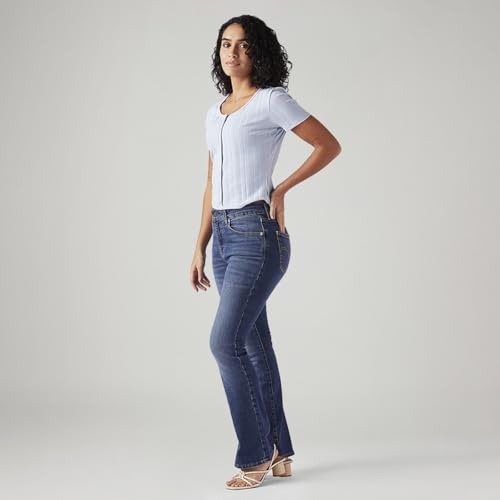 Women's 725 Blue Bootcut Fit High Rise Jeans