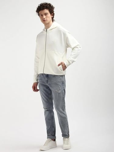 Calvin Klein Jeans Men's A-Line Coat (K10K112441YAH_Egret