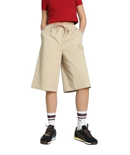 PUMA Women, X HARRY POTTER Jorts, Toasted Almond, XL, (63009883)