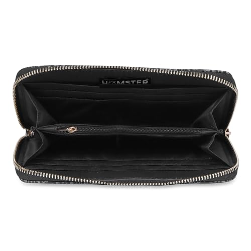 HAMSTER London Ted H Limited Edition Wallet – Stylish and Compact Wallet, 20x3x12 cm (Black)