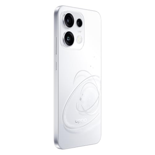 Oppo Reno16c 5G (Starry White, 8GB, 256GB) | 3D Design | 50MP 3.5X Telephoto Camera | 4K Video | AI Remix Collage | 7000mAh 80W SUPERVOOC | ColorOS 16 | IP69K | Dimensity 7300