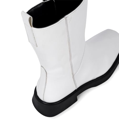 YOHO Women's Calf Length Boots | Effortlessly Chic & Timelessly Stylish | Durable | All day Comfort | Trendy Casual Boots | Winter, Snow and Holiday Outings