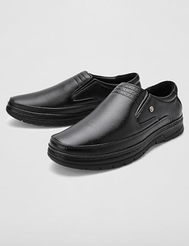 Liberty Men Er-34 Black Formal Shoes - 41