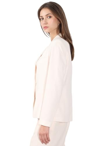 VERO MODA Women's Tailored Fit Pink Blazer