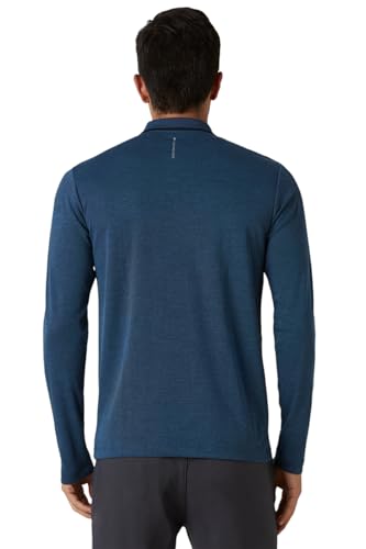 Van Heusen Men's Regular Fit T-Shirt (VFKPARGFA11332_Navy
