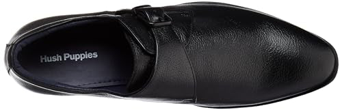 Hush Puppies Men Aaron Monk E 23 Black Shoe UK 9 (8556000)