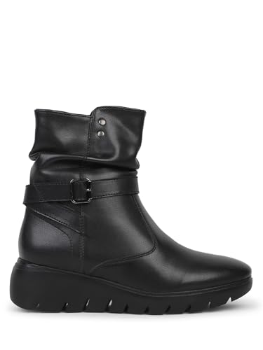 ELLE Women Boot,Black,UK-6