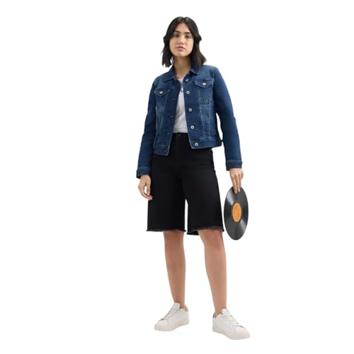 Pepe Jeans Women's Hybrid Shorts (PL801207Q01_Black Used