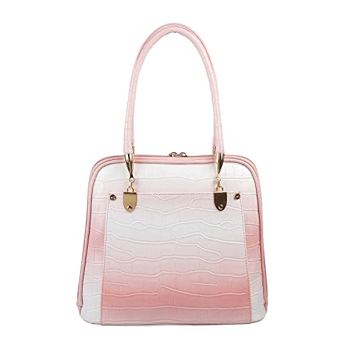 Metro Womens Synthetic Pink Shoulder Bag (One Size)