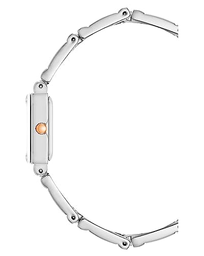 Anne Klein Women's Bracelet Watch, Silver/Rose Gold, Quartz Movement