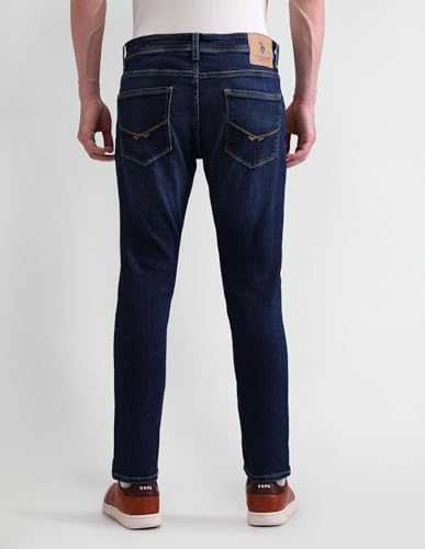U.S. Polo Assn. Denim Co. Men's Tapered Jeans (UDJEN1349_Blue