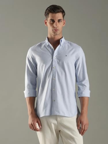Striped Regular Fit Cotton Shirt